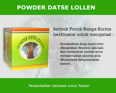 Serbuk Kurma Muda (Powder Datse Lollen)