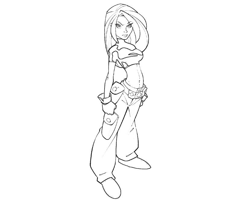 printable-kim-possible-character_coloring-pages-2