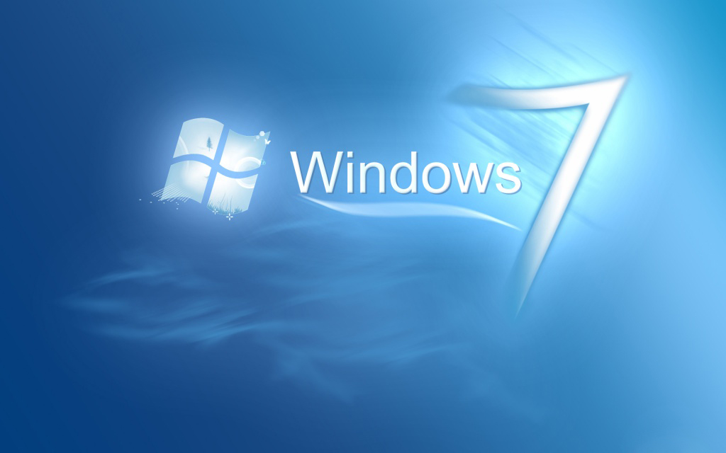 To Download Windows 7 Blue wallpaper click on full size and then rightclick 