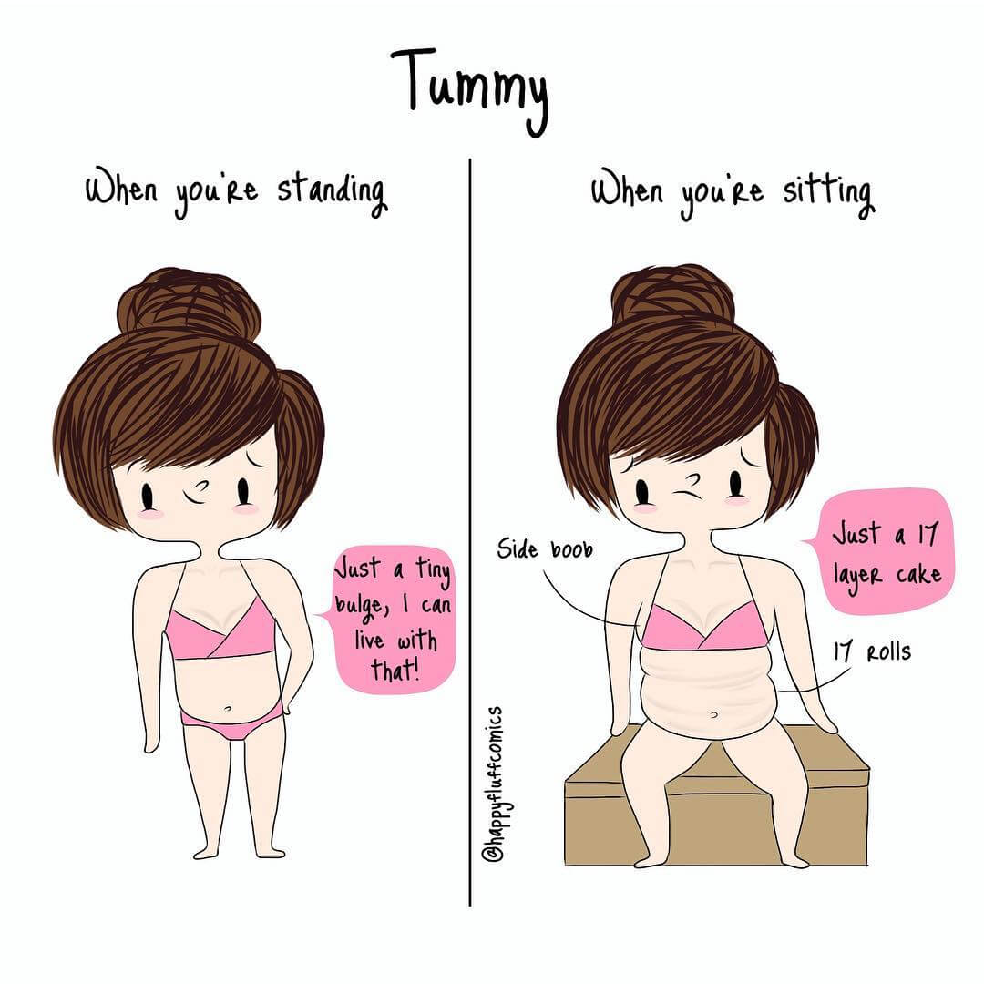 35 Hilarious Illustrations All Women Will Relate To