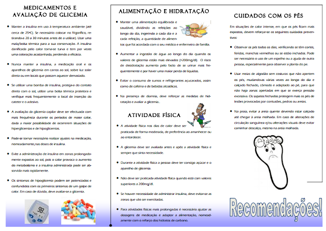 cuidados, diabetes, calor, desidratação, cuidado com os pés