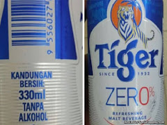 Produk ‘Zero’ Alkohol Syarikat TIGER Halal Di Minum?