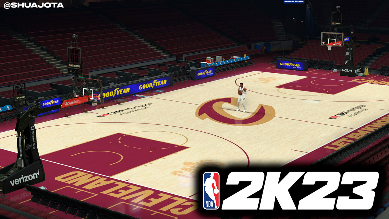 NBA 2K23 Cleveland Cavaliers Arena