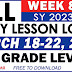 DAILY LESSON LOGS (WEEK 8: Q3) MARCH 18-22, 2024