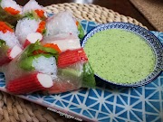 Resepi sos hijau Vietnamese Rolls 