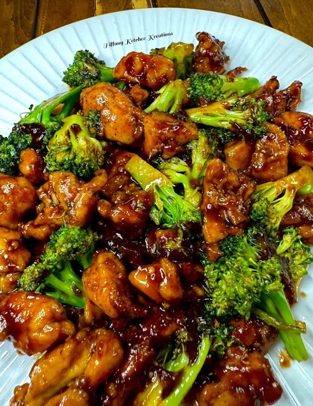 BOURBON CHICKEN WITH BROCCOLI RECIPE