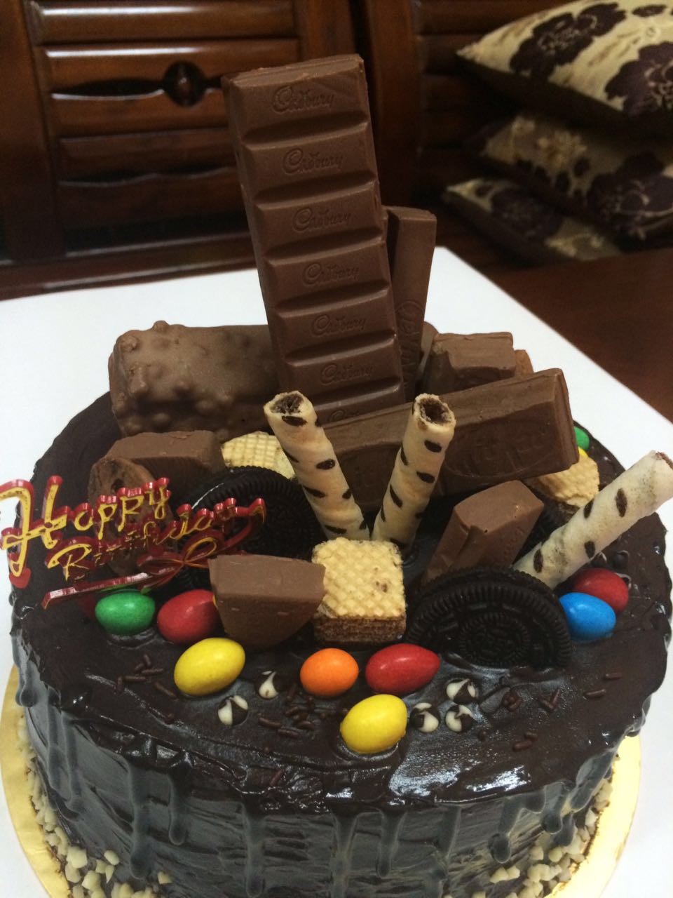 Farra.N.♥: Buat Sendiri Kek Birthday Kat Rumah!