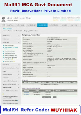 Mall91 Certificates | Mall91 Govt Document