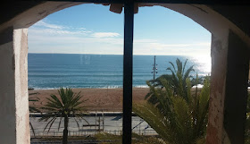 Vistas al mar desde la sede del Coro de Marina