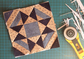 Miniature Block of the Month September 2015 - The Quilt Room