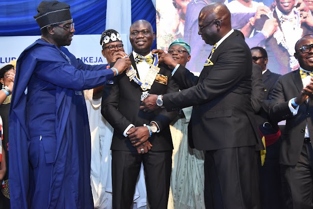 ROTARIAN ADEWALE SANNI BECOMES PRESIDENT, ROTARY CLUB OF MARYLAND IN LAGOS