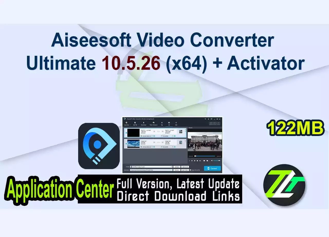 Aiseesoft Video Converter Ultimate 10.5.26 (x64) + Activator