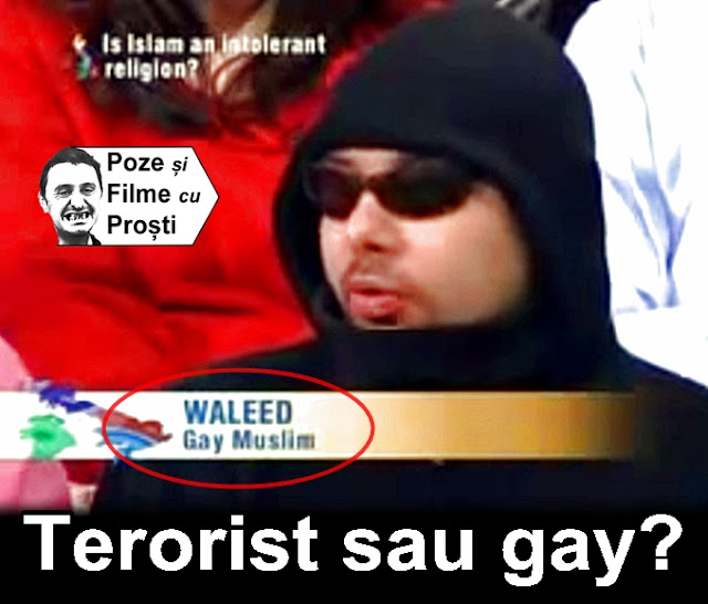 Un musulman gay, imbracat ca un terorist