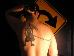 Sephiroth Guardian Angel Tattoos Design
