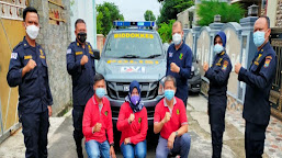 Tim DVI Polda Lampung Ambil Sample DNA Keluarga tiga Penumpang Sriwijaya Air di Tulangbawang Barat