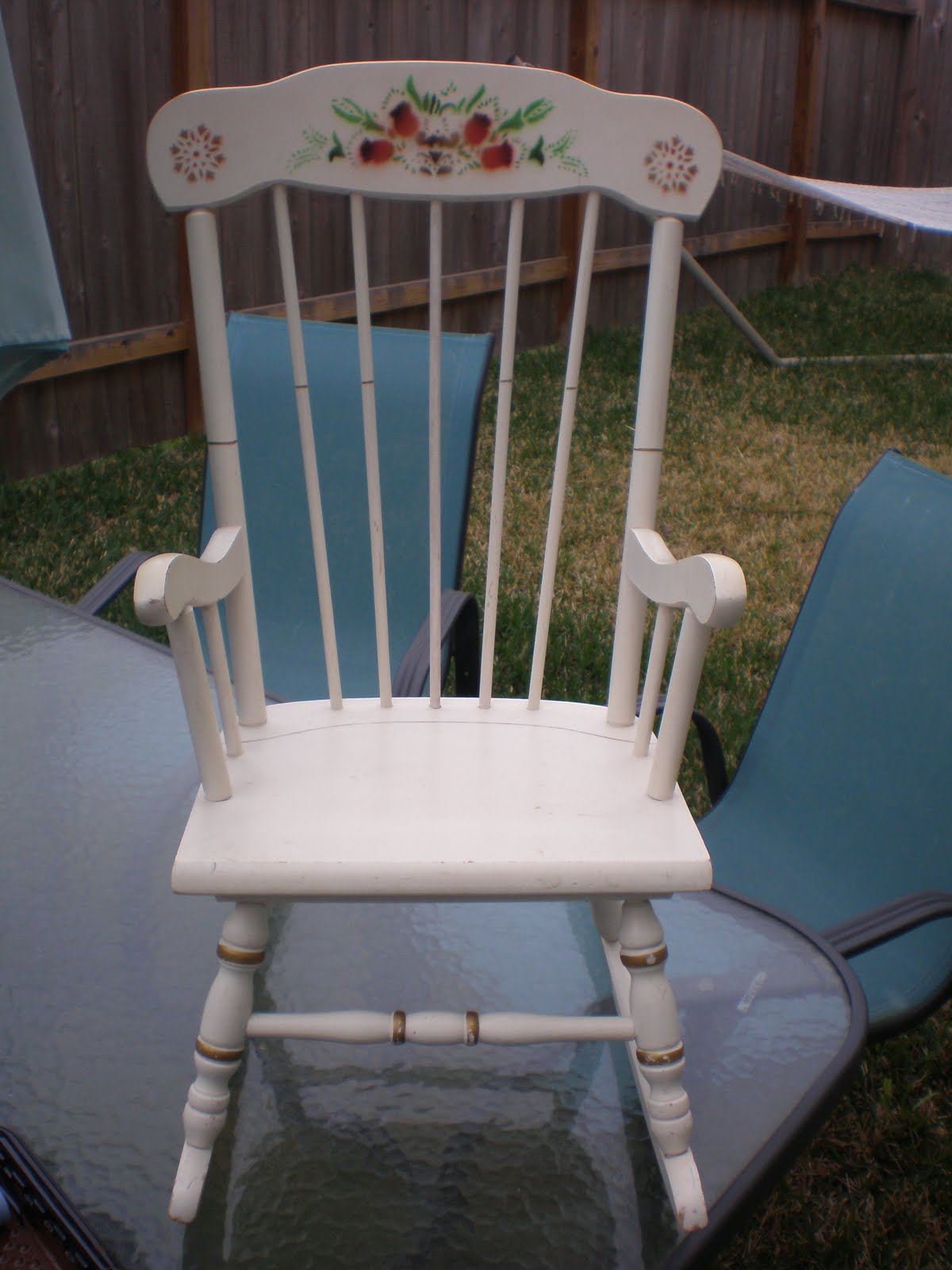 Brown Turquoise: DIY: Baby Rocking Chair.