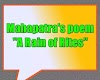 Analyse critically Mahapatras poem A Rain of Rites