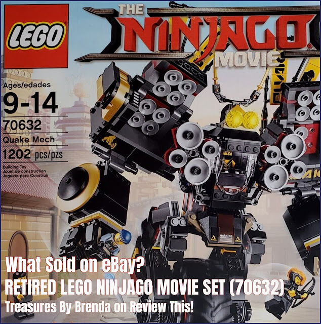 Now retired, Lego Ninjago Movie Set 70632 is a large set with 1,202 pieces. Perfect for collectors aged 9 and up.