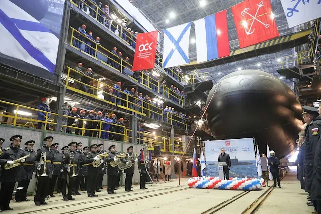 Botan nuevo Submarino Proyecto 636.3 para la Armada Rusa: El Magadan