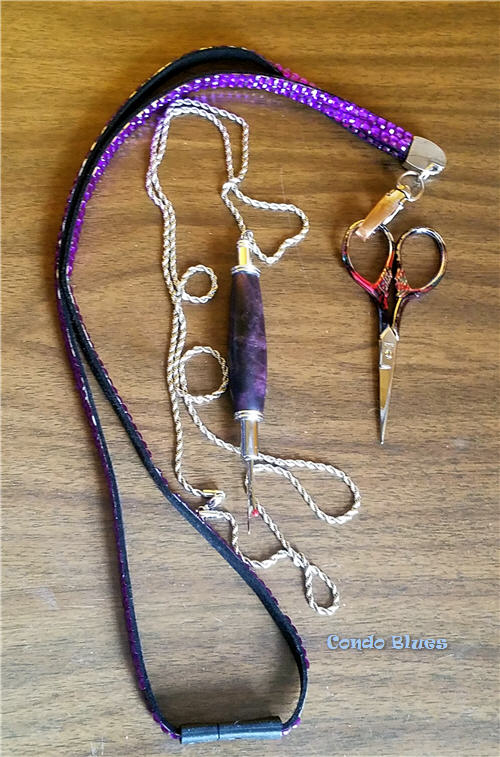 sewing hack scissors and seam ripper lanyard