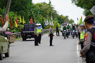 Polres Kulonprogo Siagakan 325 Personel  Siap Amankan Kampanye di Lapangan Pengasih