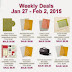 NEW Weekly Deals and More Past Paper Pumpkin Kits