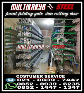 Multikaryasteel distributor dan produsen specialis rolling door one sheet jenis solid semi dan full perforated, specialis folding gate dan pintu harmonika, specialis rolling door industri otomatis, specialis kusen aluminium dan kaca, specialis tralis besi pagar kanopi dan kontruksi harga pabrik paling murah untuk seluruh wilayah di indonesia