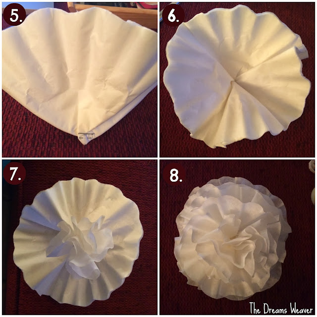 Coffee Filter Flowers~ The Dreams Weaver