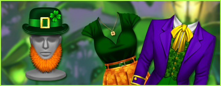 Saint Patrick's '24 Custom Avatar Items - Casino World