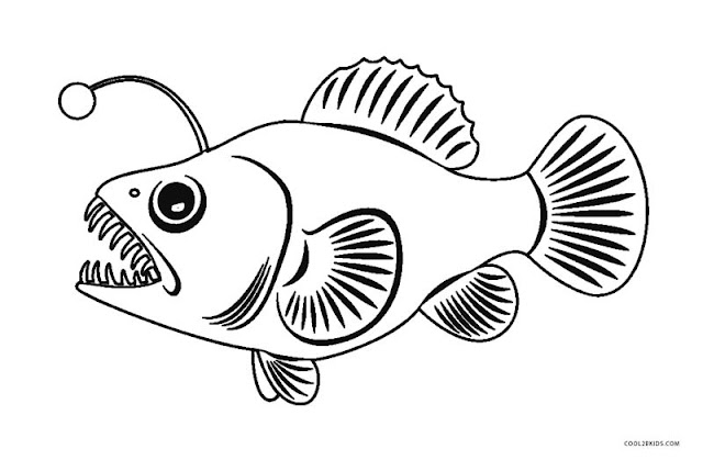 Fish Coloring Pages Printable Pdf