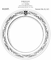 U. Chicago plate patent D50337