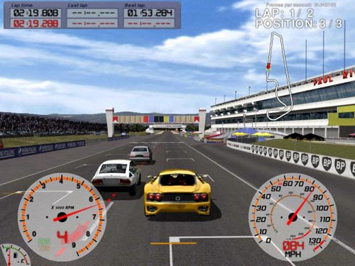 VDrift a free car racing simulation PC game that released under the GPL