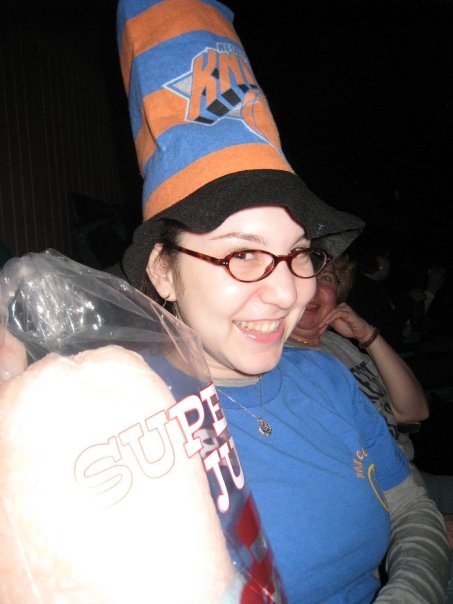 Throwback Thursday, #tbt, Jamie Allison Sanders, hats, hat obsession, fashion, Knicks game