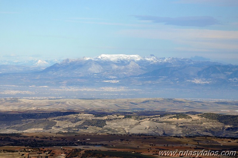 Subida a la Maroma desde el Robledal