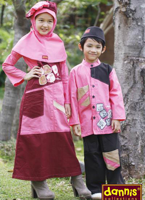 baju muslim dannis anak