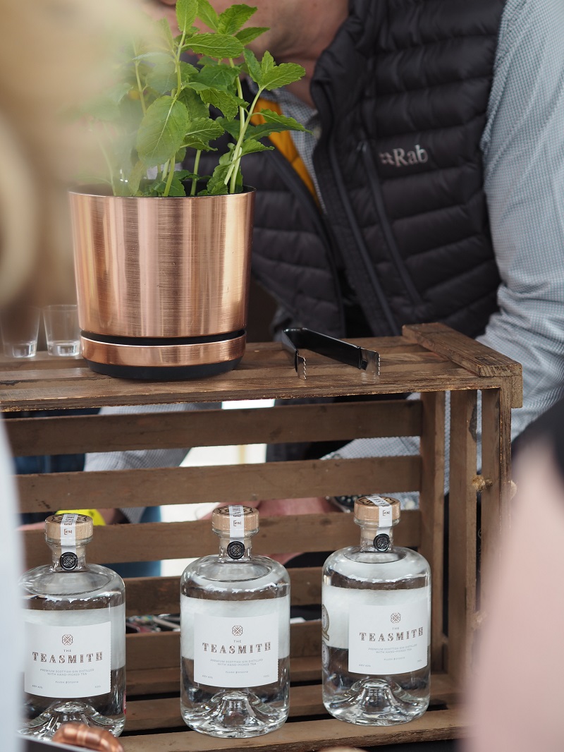 The Teasmith gin stall at TOG2019