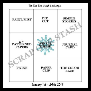 January 2017 Tic Tac Toe Stash Challenge