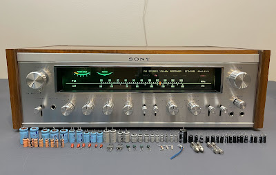 Sony STR-7065_after restoration_with old parts