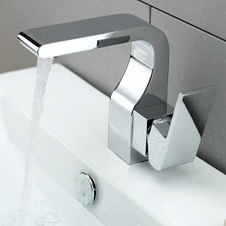 Tre Mercati mono basin mixer tap.