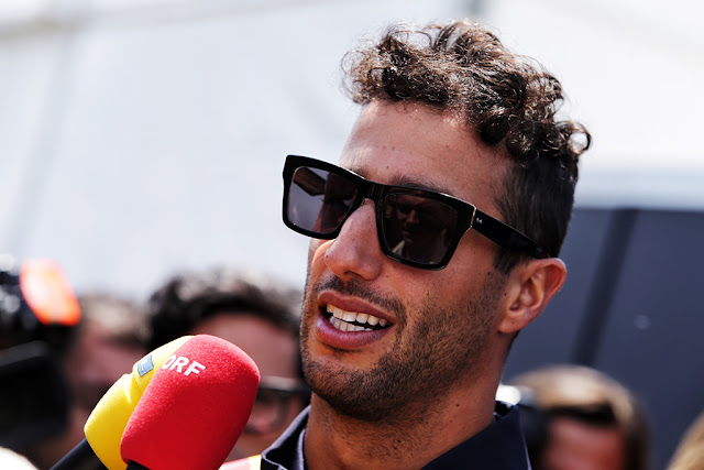 Daniel Ricciardo will team up with current driver Nico Hülkenberg in Renault Sport Formula One Team in the next season.
