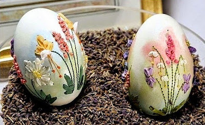 art from waste eggshell