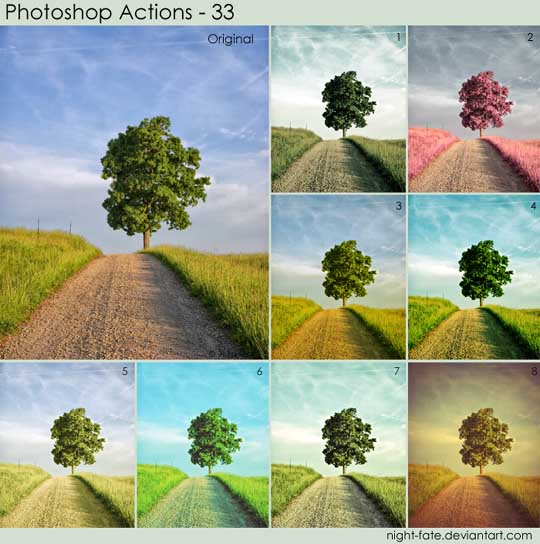 Free Photoshop Actions Download