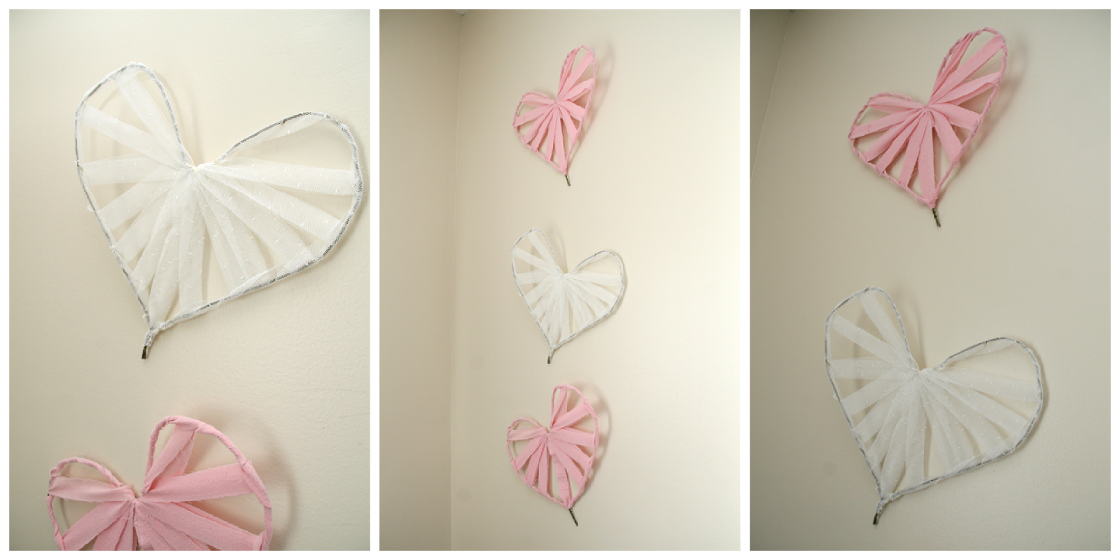 Creative Mess: Easy DIY Heart Wall Art