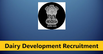 Dairy Development Recruitment 2024 – 16 Plant Manager Posts, Online Apply