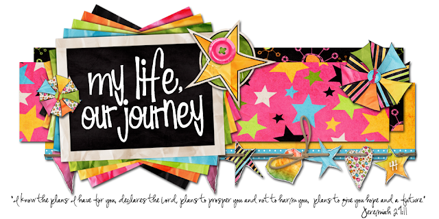 My Life Our Journey Blog Design