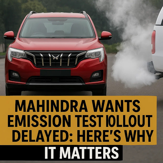 Mahindra Wants Emission Test Rollout Delayed: Here's Why It Matters