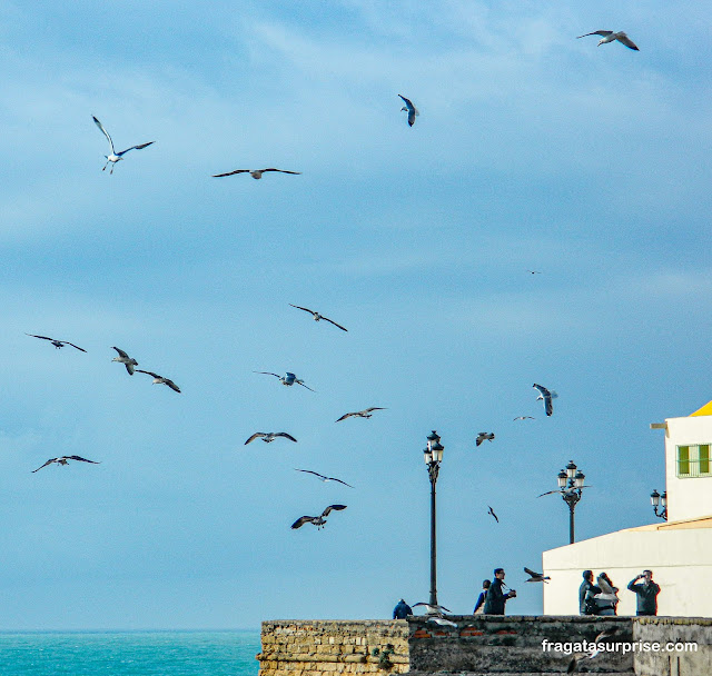 Baluarte de los Mártires nas Muralhas de Cádiz