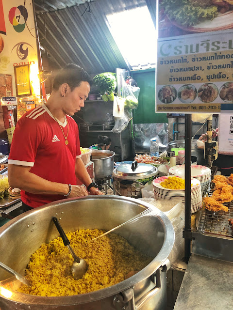 Southern Thai-style chicken biryani restaurant in Bangkok, Thailand