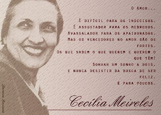 cecilia meireles nosso orgulho a MULHER BRASILEIRA