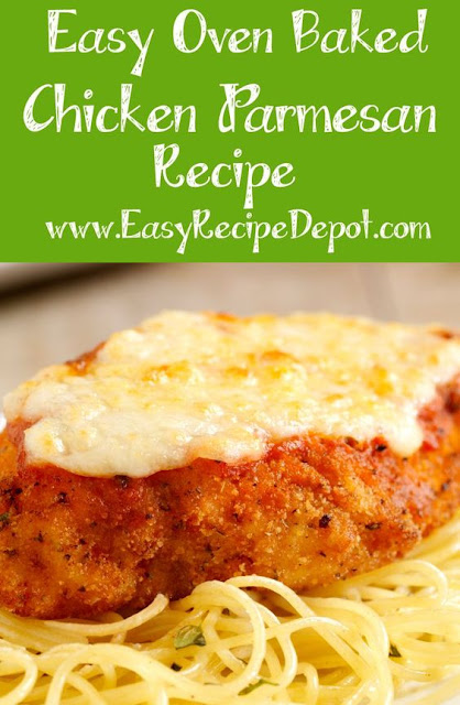 Easy Oven Baked Chicken Parmesan